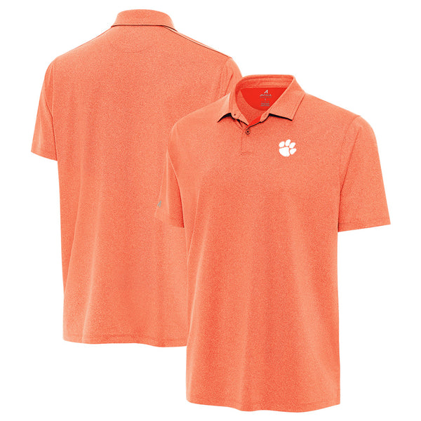 Clemson Antigua Kinetic Polo - ORANGE