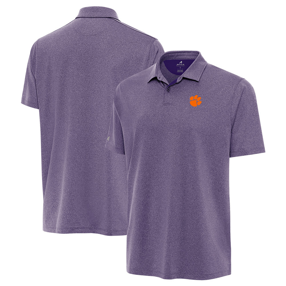 Clemson Antigua Kinetic Polo - PURPLE