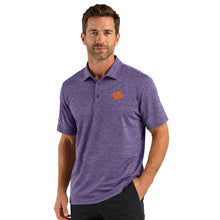 Clemson Antigua Sprout Polo - PURPLE