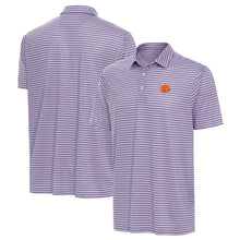 Clemson Antigua Streamline Polo - PURPLE