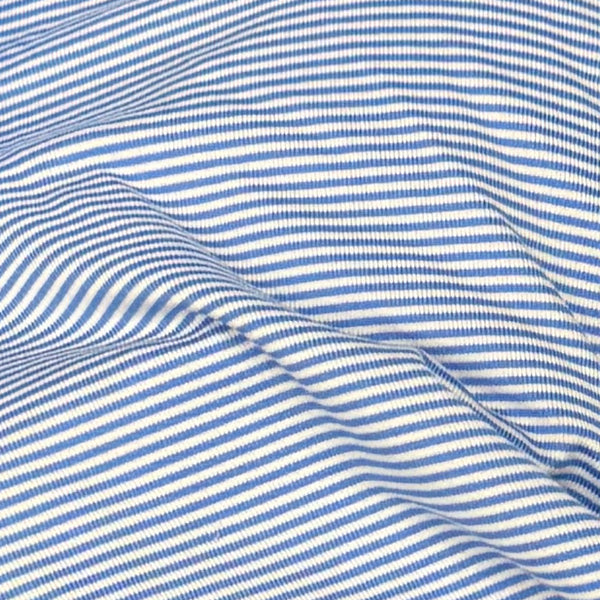 Clemson Antigua Twine Mini Stripe Polo - LT BLUE