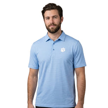 Clemson Antigua Twine Mini Stripe Polo