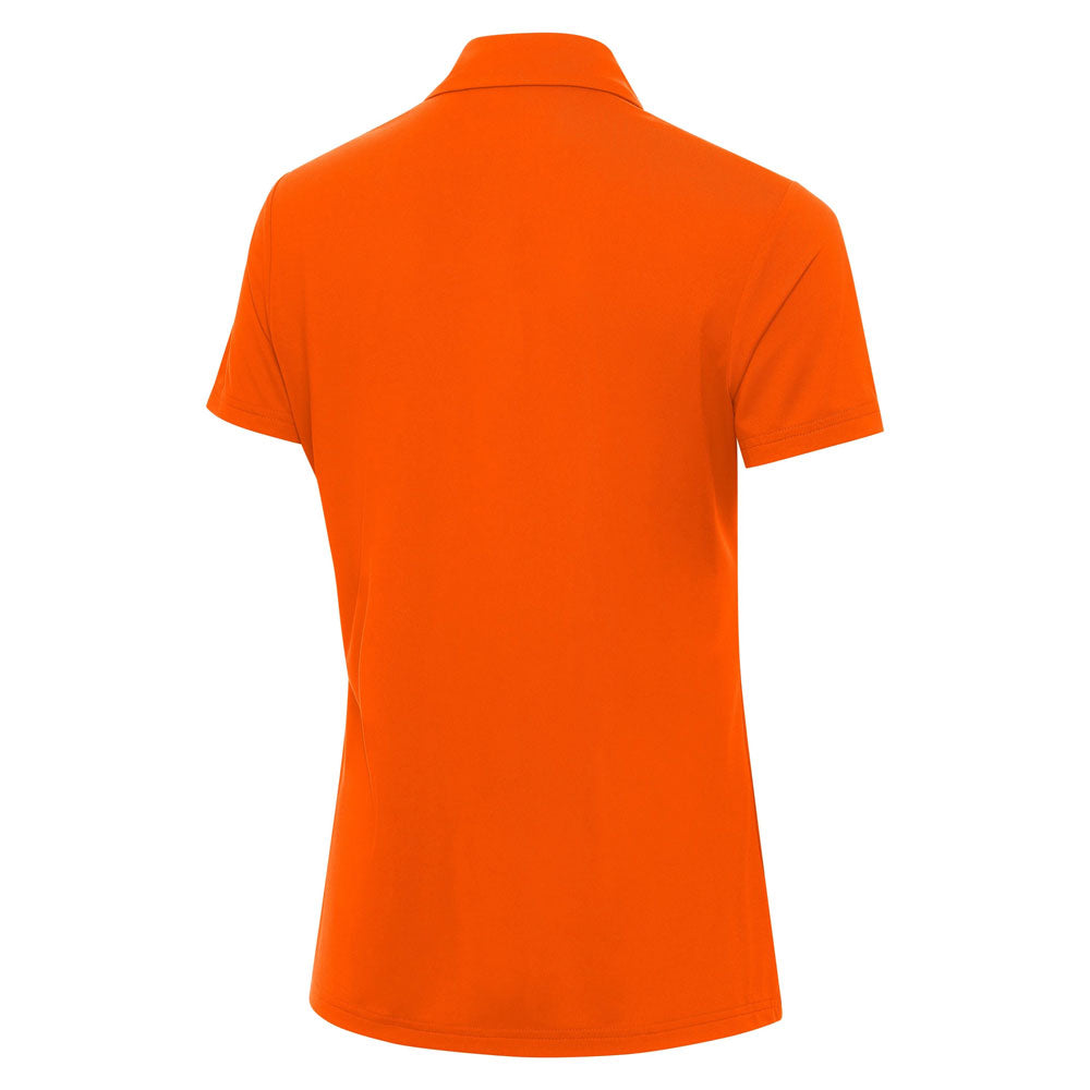 Clemson Antigua Women's Era Polo - ORANGE