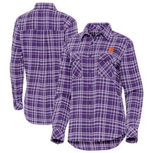 Clemson Antigua Women’s Perfect Flannel - PURPLE