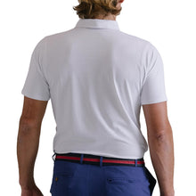 Clemson B Draddy Captain Cool Polo - WHITE