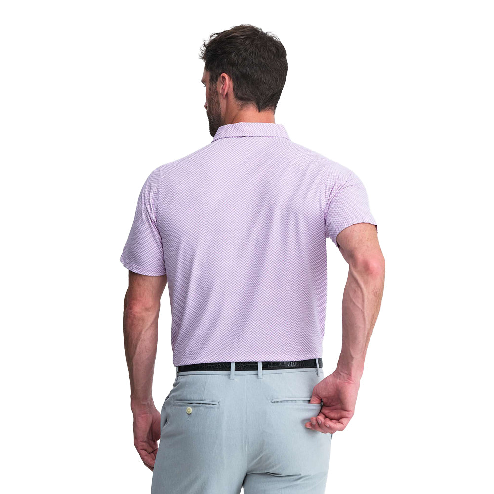 Clemson B Draddy Cool Adamsick Polo - LT PURPLE