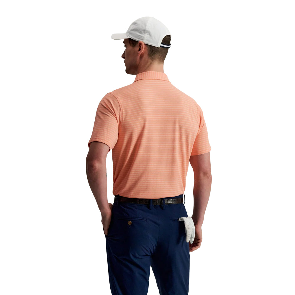 Clemson B Draddy Cool T-Bone Polo - ORANGE