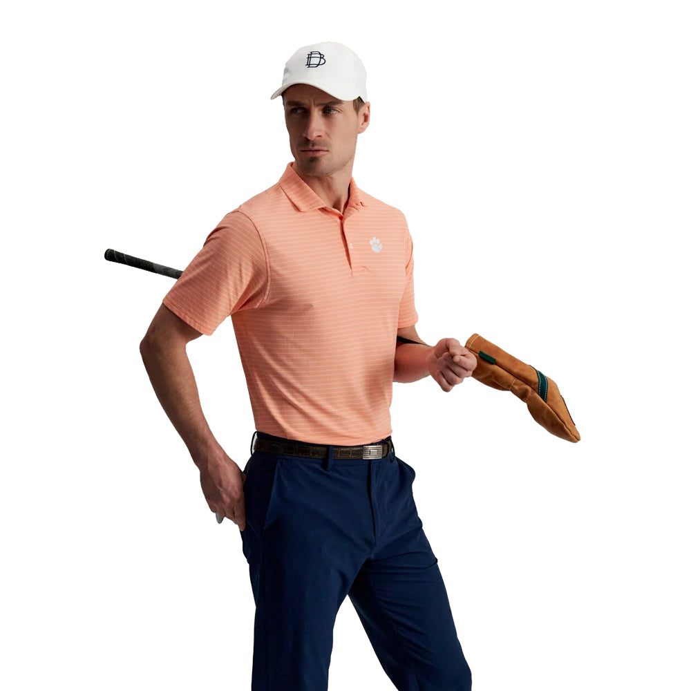 Clemson B Draddy Cool T-Bone Polo