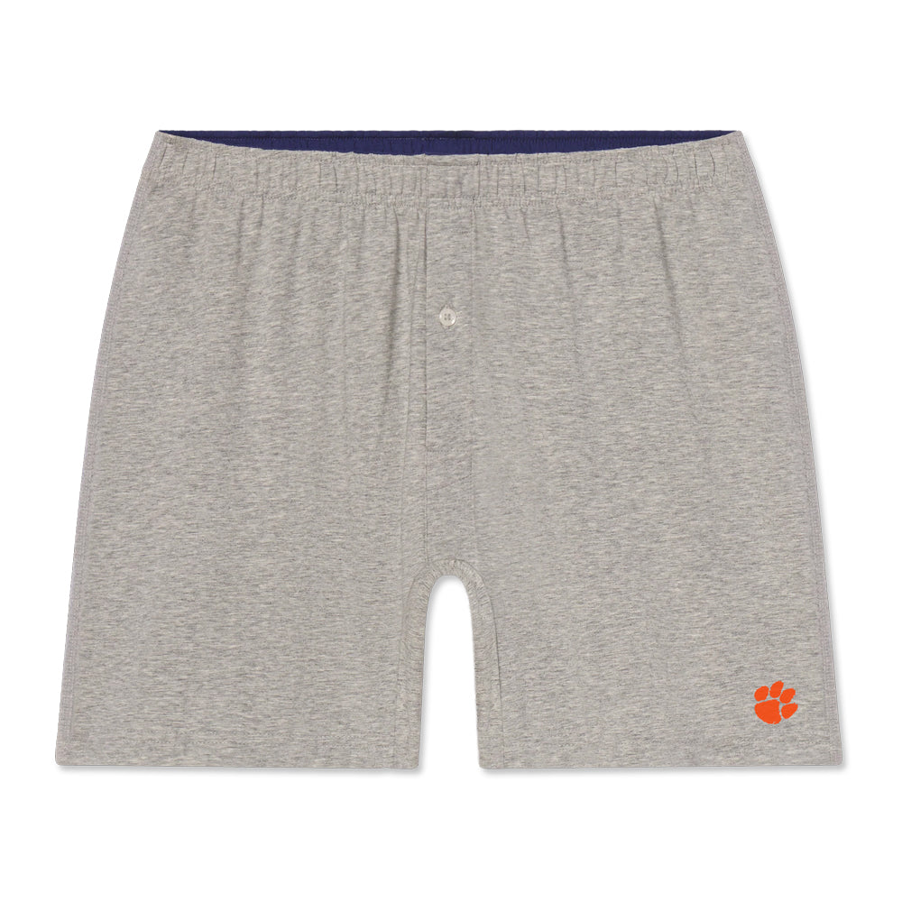 Clemson B Draddy Richard Boxers - MD GREY