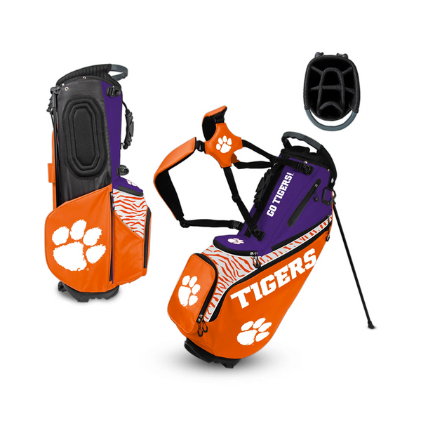 Clemson Back Nine Stand Cart Bag