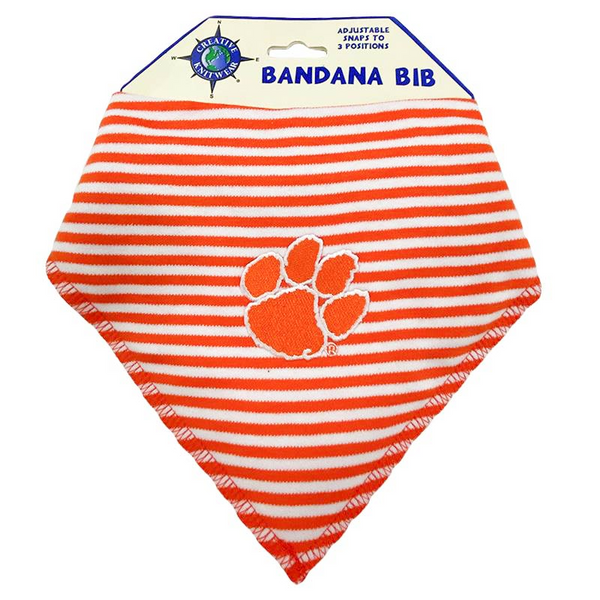 Clemson Bandana Bib - ORANGE