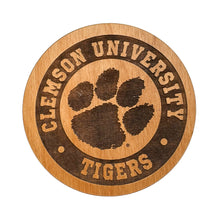 Clemson Barrel Coaster Set