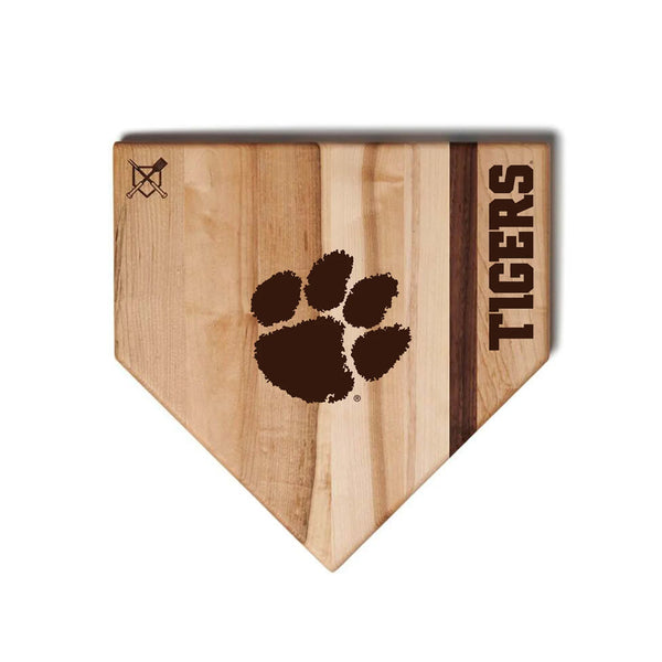 Clemson Baseball BBQ Home Plate Board