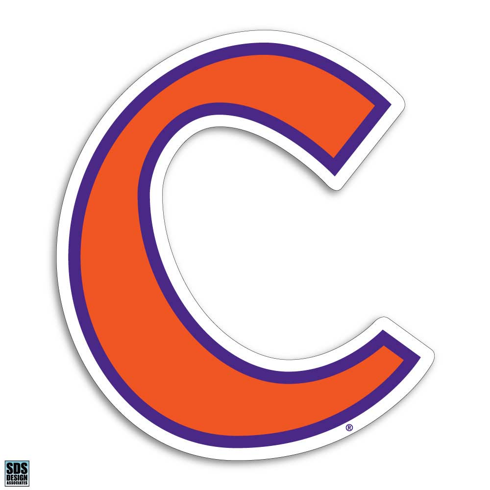 Clemson Baseball C Decal