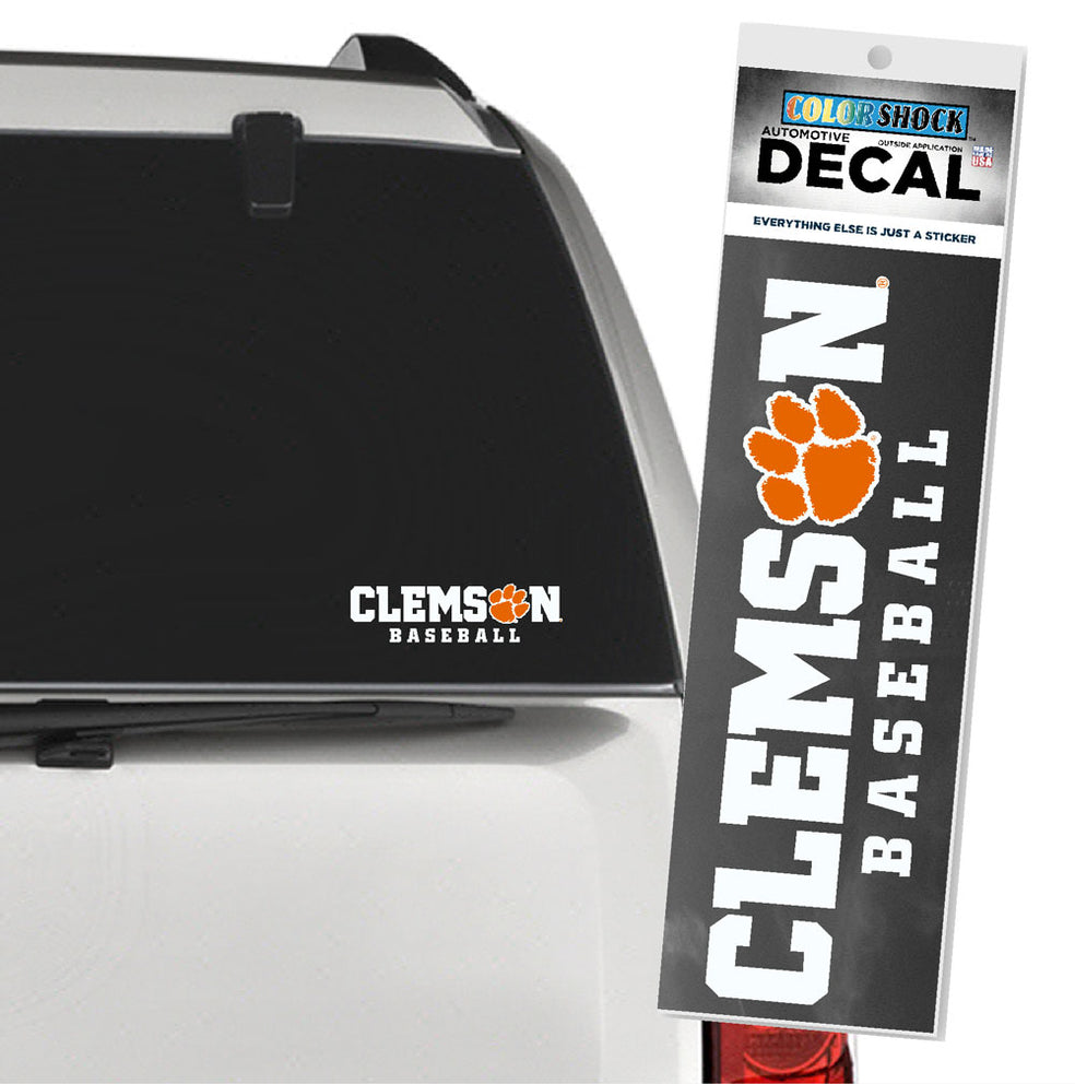 Clemson Baseball Decal