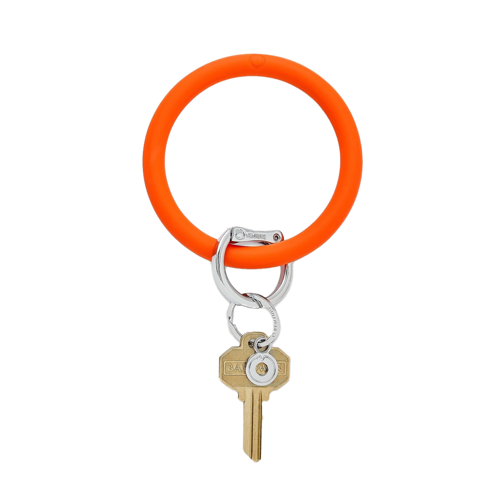 Clemson Big O Silicone Ring - ORANGE
