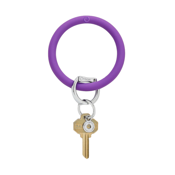Clemson Big O Silicone Ring - PURPLE