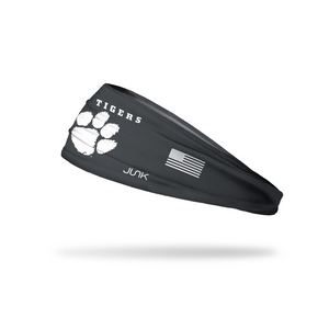 Clemson Junk Blackout Big Bang Headband - BLACK