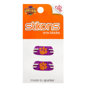 Clemson Bling Eye Blacks