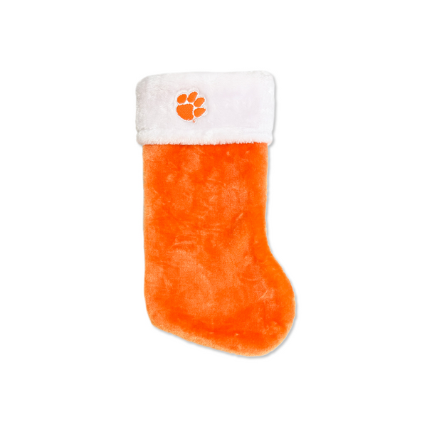 Clemson Blitzen Stocking - ORANGE