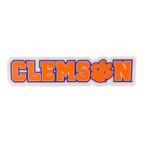 Clemson Block Dizzler - ORANGE