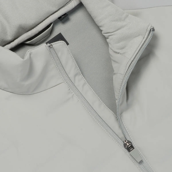 Clemson Block Puffer Jacket - LT GREY