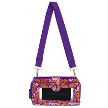 Clemson Bloom Wallet - PURPLE