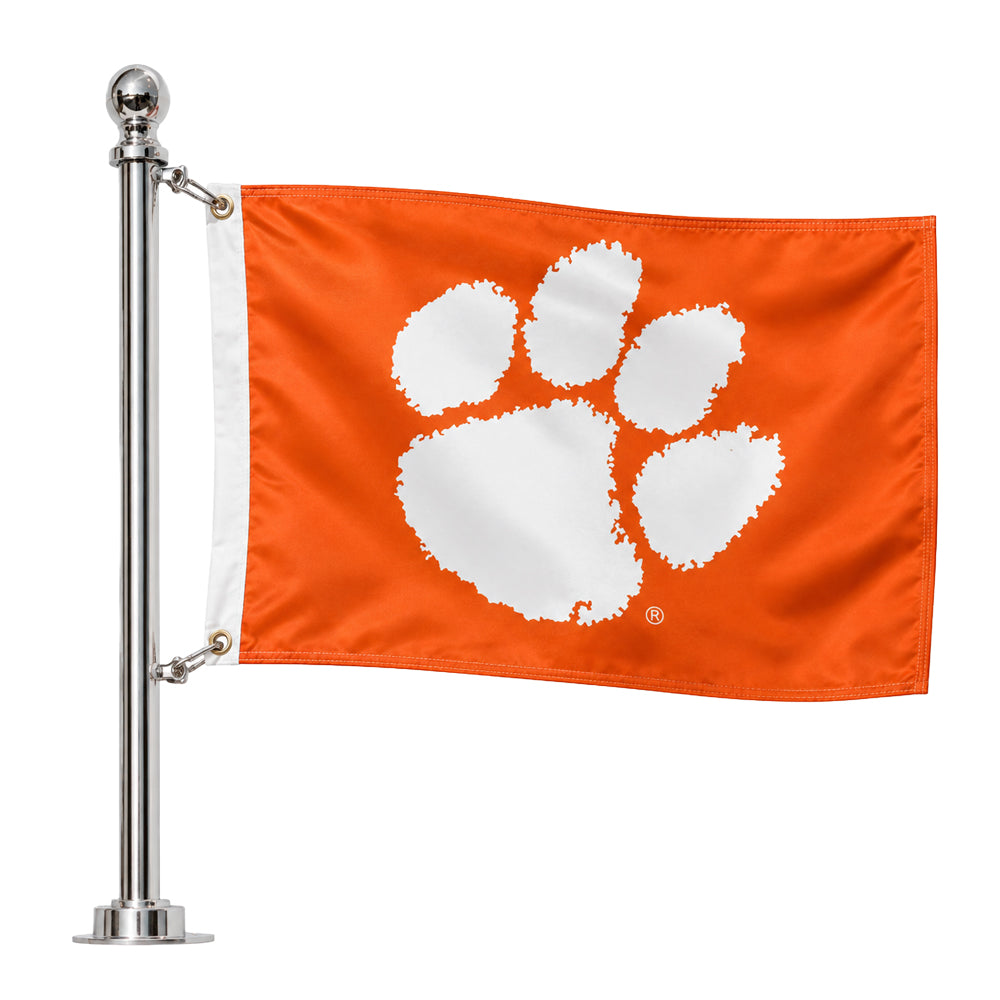 Clemson Boat Flag