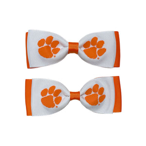 Clemson Bow Pair