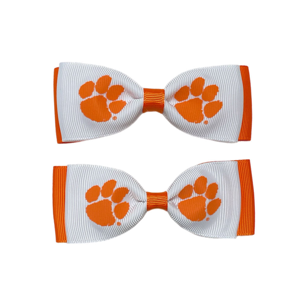 Clemson Bow Pair