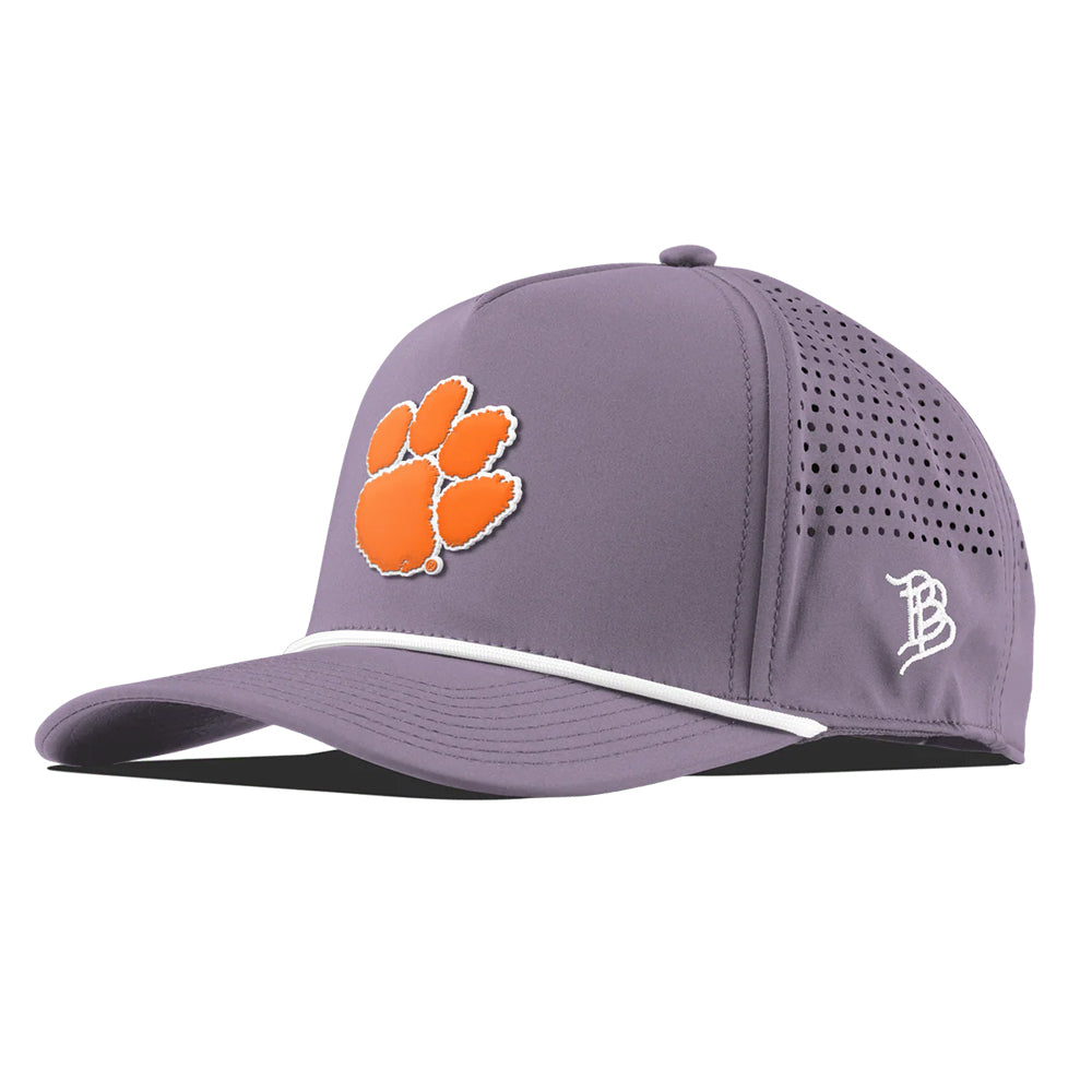 Clemson Branded Bills Orange Paw Rope Cap - PURPLE