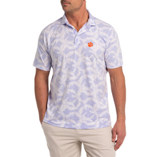 Clemson Bungalow Polo - LT PURPLE