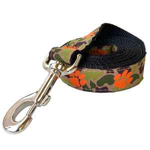 Clemson Camo Paw Dog Leash