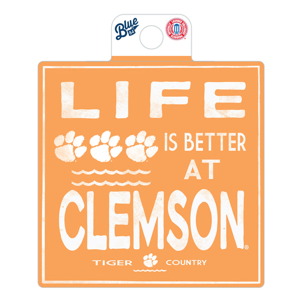 Clemson Camp Town Sticker