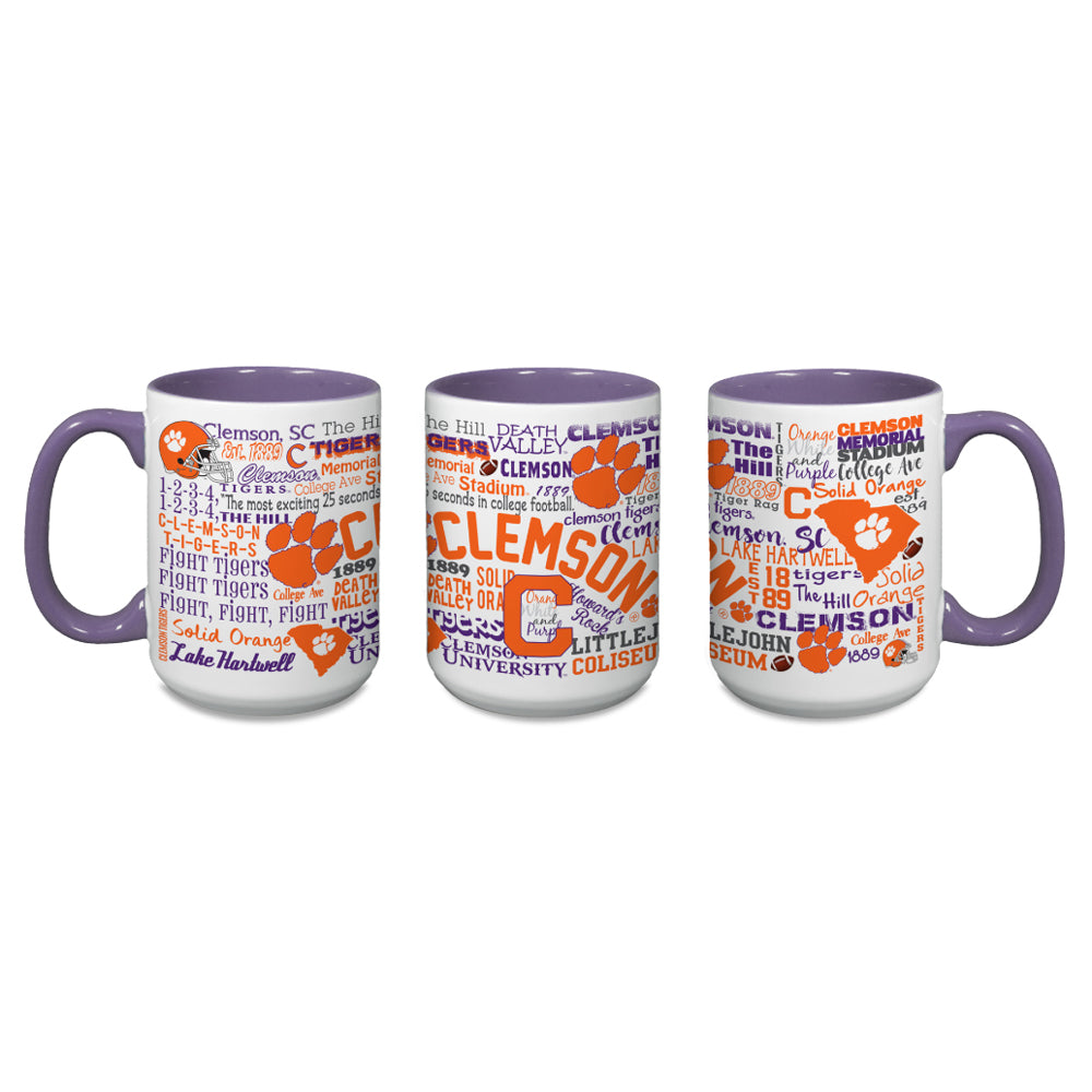 Clemson Campus Wrap Mug