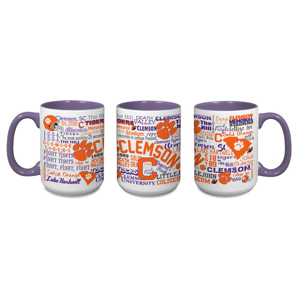 Clemson Campus Wrap Mug