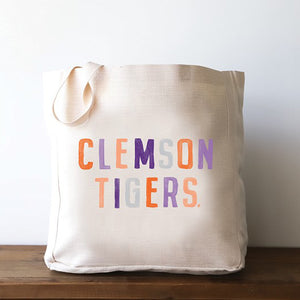 Clemson Canvas Bag