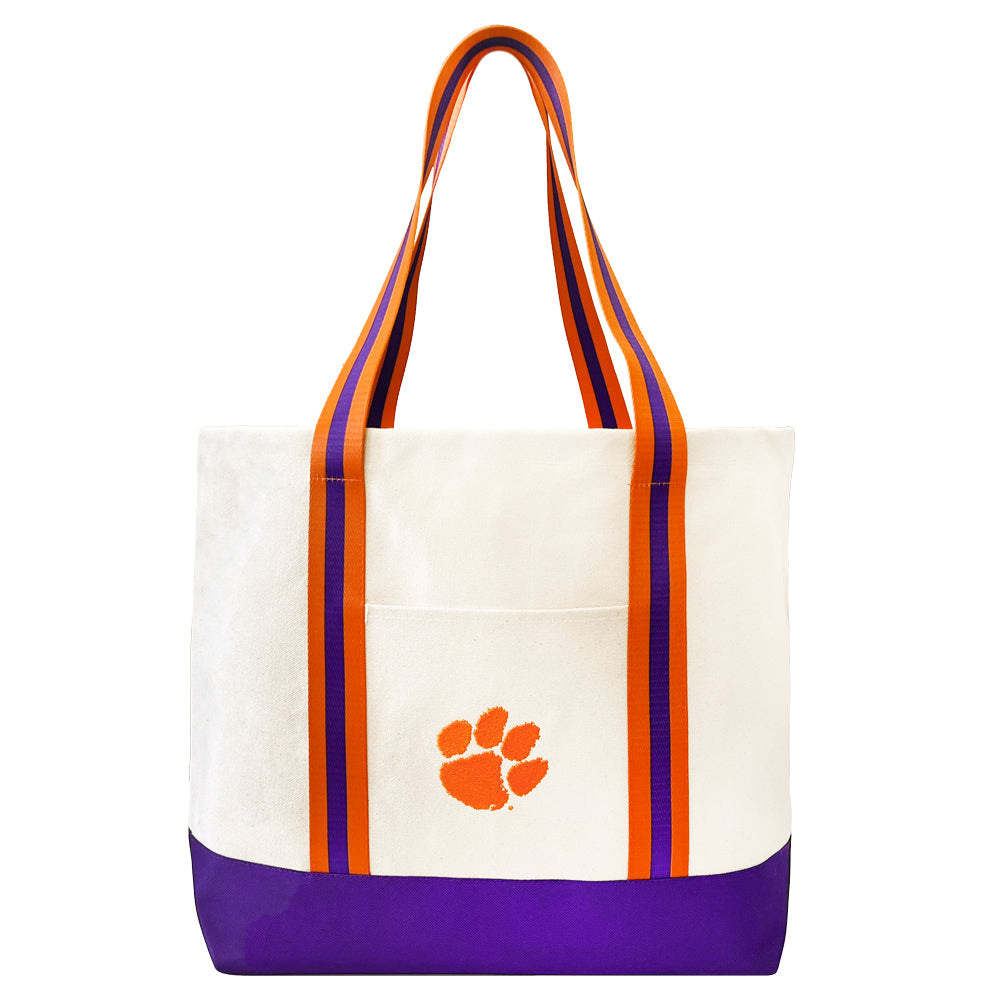 Clemson Canvas Tote