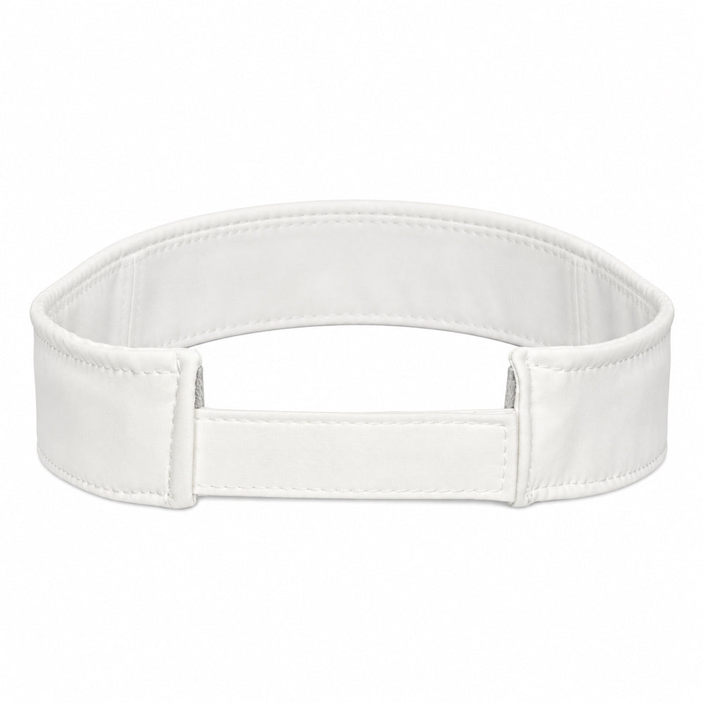 Clemson CapX Ace Genesis Visor  - WHITE