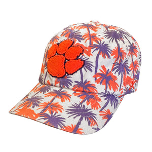 Clemson CapX Cloud Palmetto Paw Hat