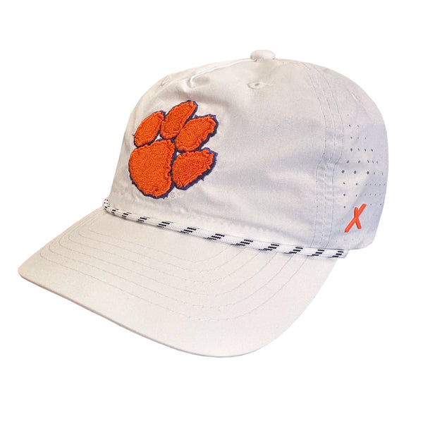 Clemson CapX Clubhouse Rope Hat - KHAKI