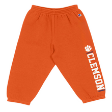 Clemson Champion Toddler Paw Pants  - ORANGE