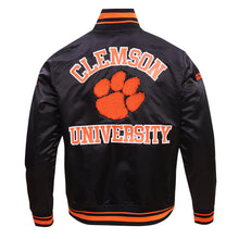 Clemson Classic Ribbed Satin Jacket