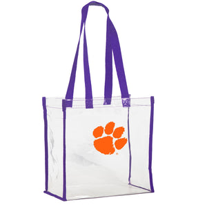 Clemson Clear Stadium Tote