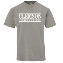 Clemson Coastal Bar Design Tee  - MD GREY