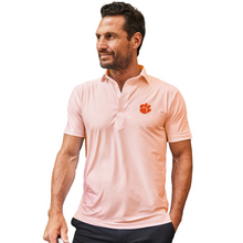 Clemson Collars & Co Featherweight Flex Pulse Polo - ORANGE