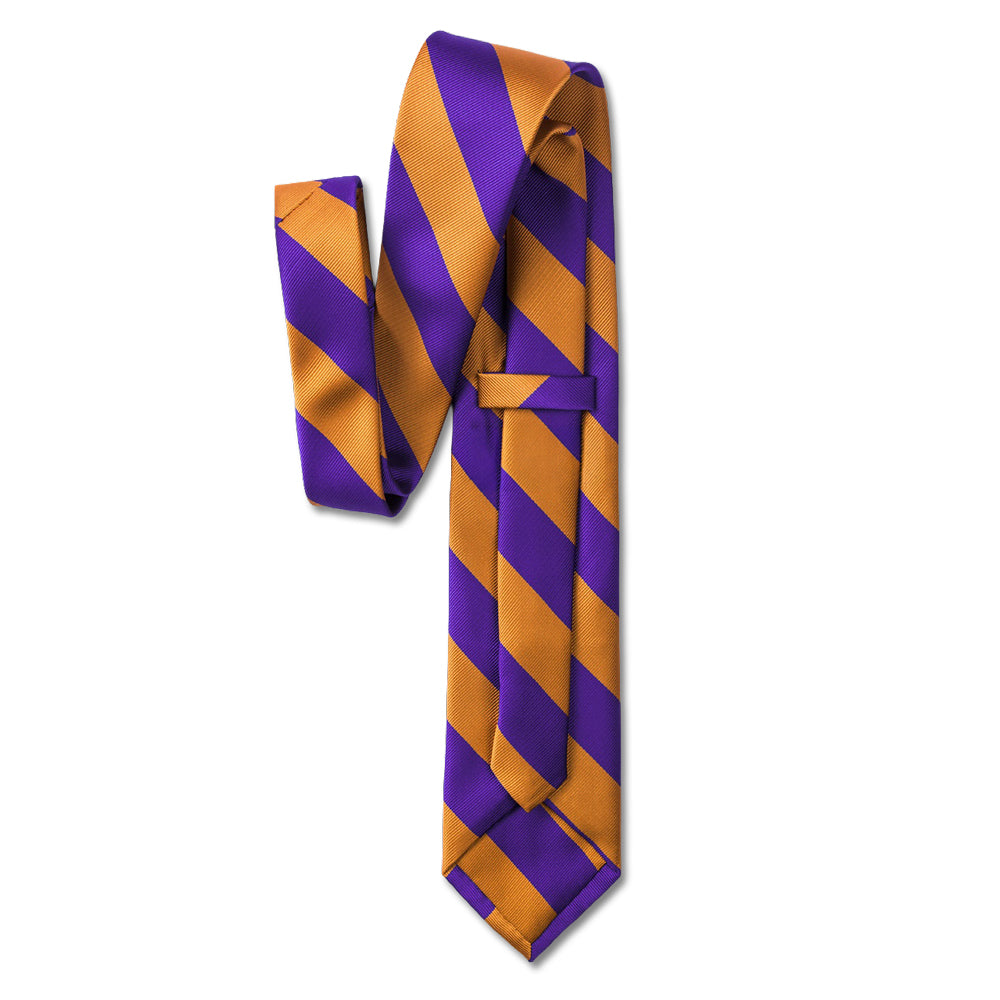 Clemson Collegiate Striped Tie