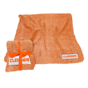 Clemson Color Frosty Fleece Blanket - ORANGE