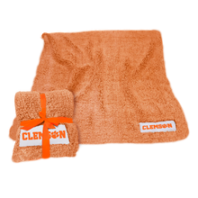 Clemson Color Frosty Fleece Blanket - ORANGE
