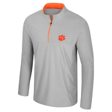 Clemson Colosseum Atomic Quarter-Zip - LT GREY
